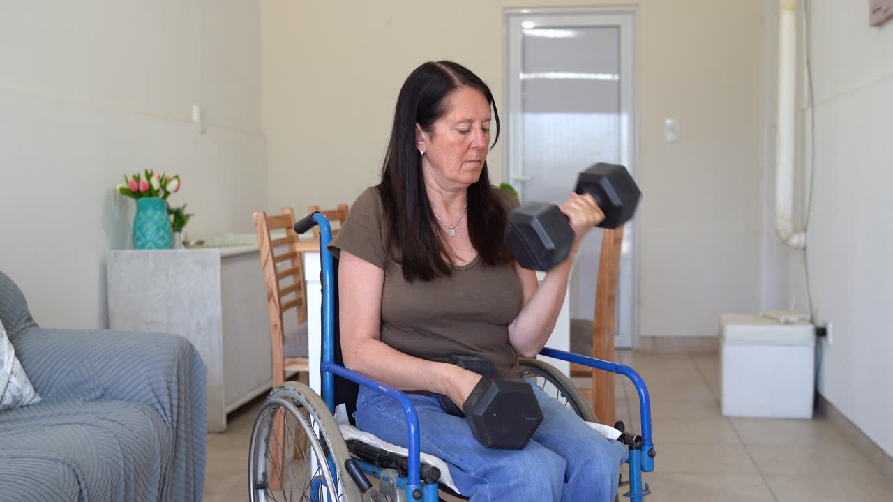 Disabled Mobility, Biceps Strength Training, Accessible Fitness Exercises