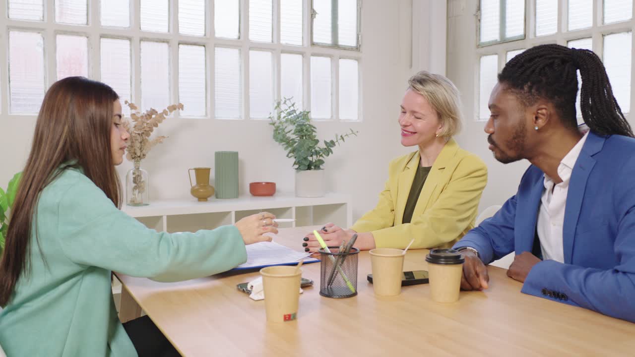 Business Meeting and Handshake