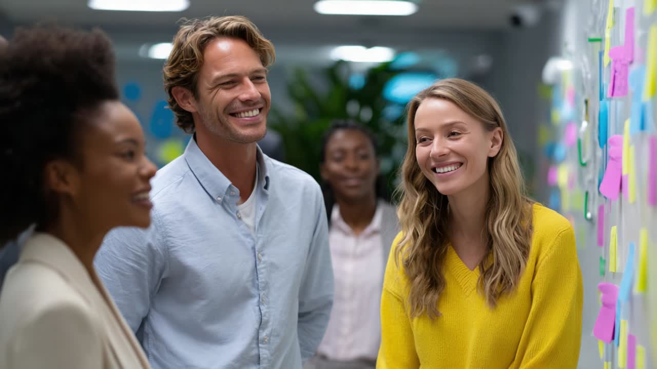 Business Team Collaboration and Planning Meeting