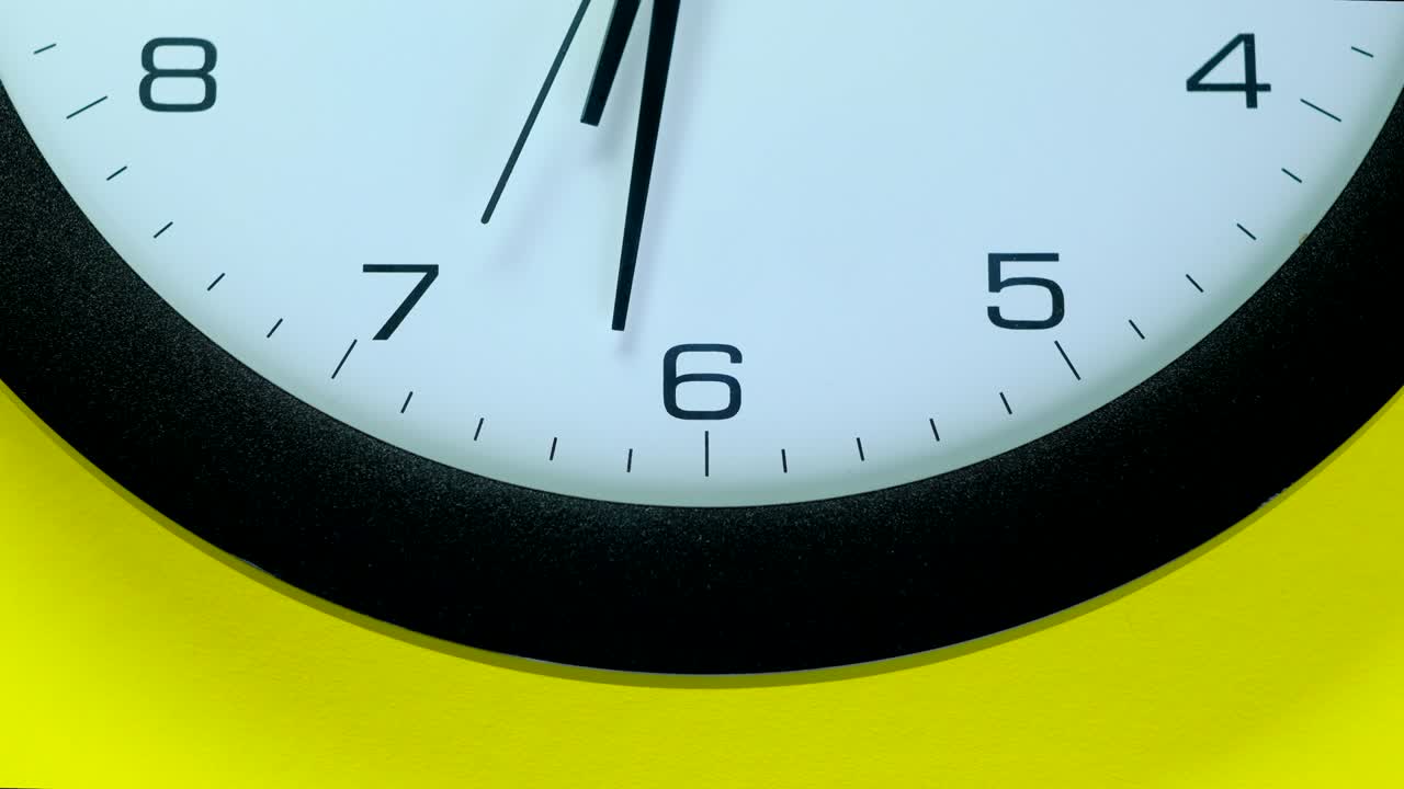 hora del día de oficina