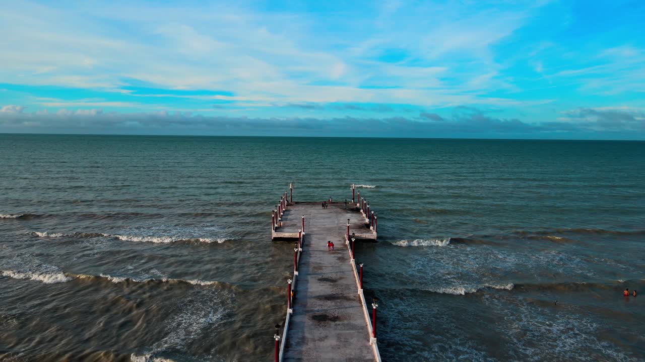 el increíble atardecer en yucatán