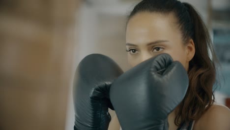 CU-of-Female-Boxers-Face