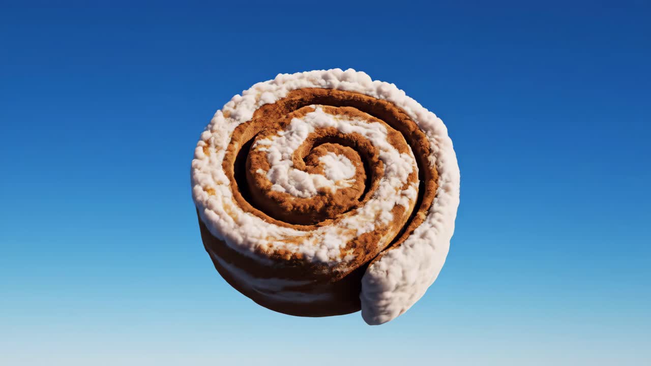 Swirling Smoke Cloud Explosion