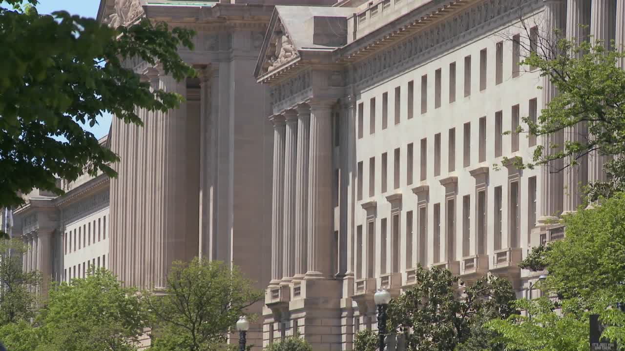 워싱턴 dc 1에 있는 미국 재무부 건물