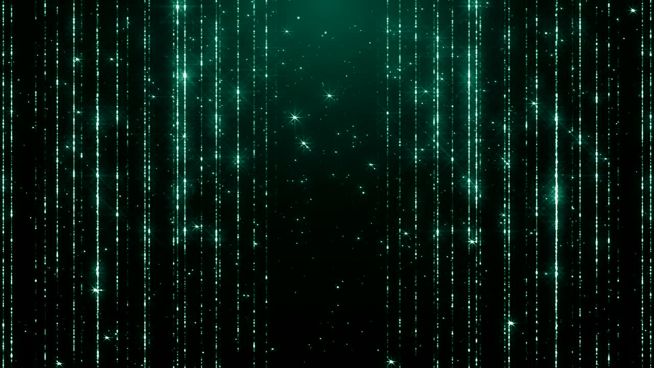 Particles dust abstract light bokeh motion titles cinematic background loop