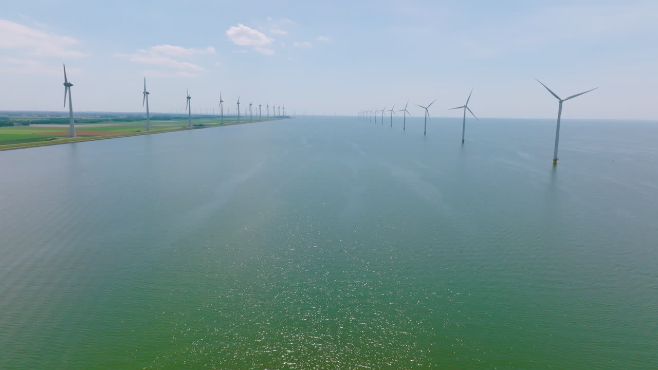 Offshore Wind farm in the North Sea
