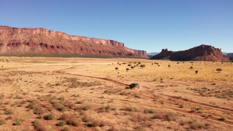 Utah-Truck-Driving-Highlands-Drone-Shot