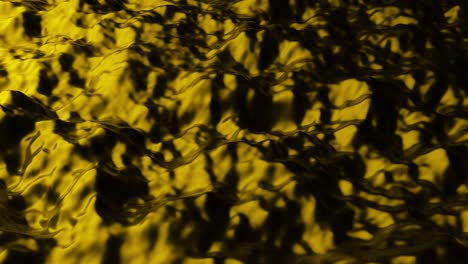 fondo abstracto con campo de ruido amarillo. superficie de montaña de paisaje abstracto. desplazamiento detallado. plantilla de fondo moderna para documentos, informes y presentaciones. bucle de animación 3d de 4k