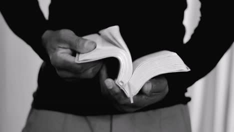 praying-to-god-with-hands-together-on-white-background-with-people-stock-video-stock-footage