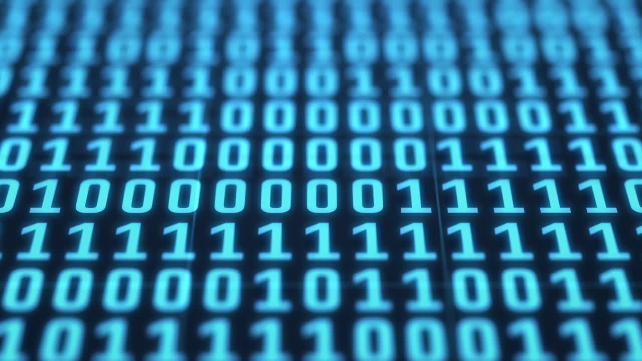 Binary Code Background