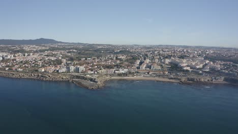 ポルトガル、エストリル海岸からの空撮