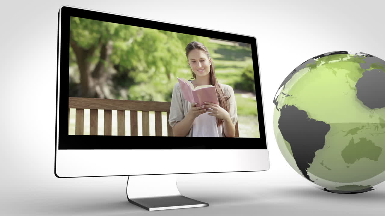 video de multimedia con una imagen de la tierra cortesía de nasa.org