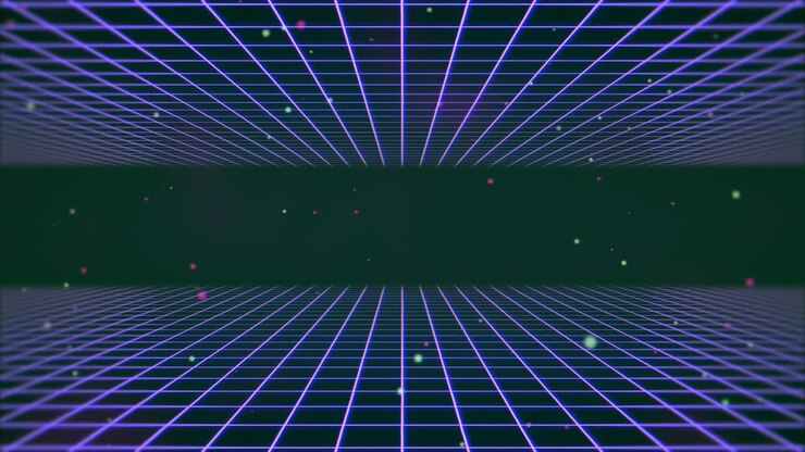 linhas retrô de movimento abstraem fundo 6