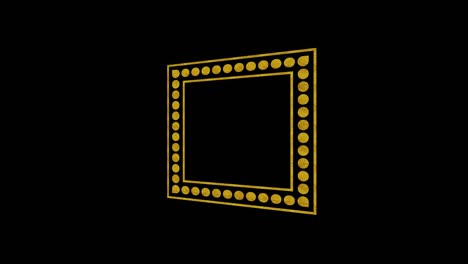 imágenes de video de fondo con motivo de art déco dorado y texturas para la composición de video
