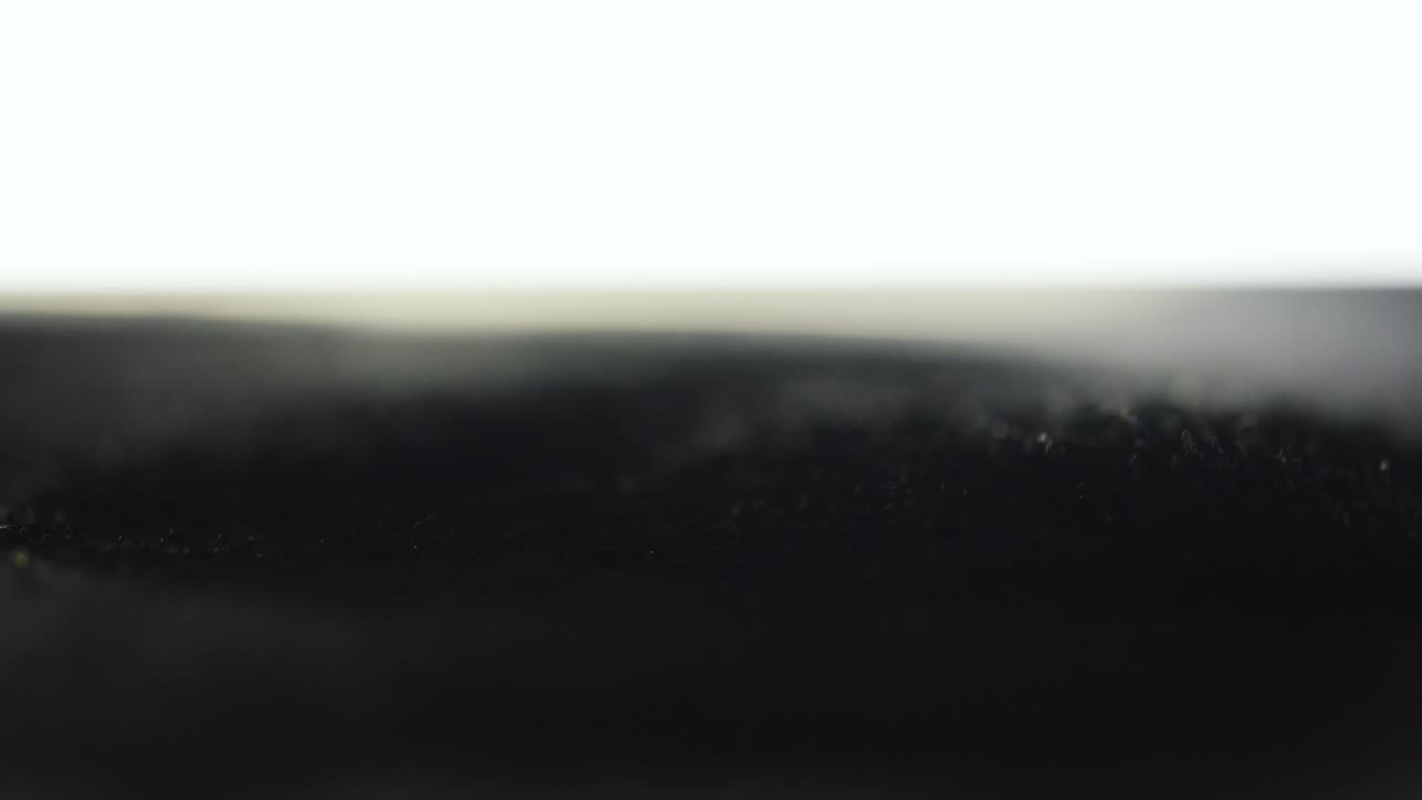 Macro Volcanic Particles Shaping Magnetic Abstract Structures