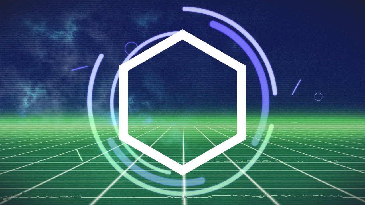 구름 위에서 움직이는 모양의 애니메이션