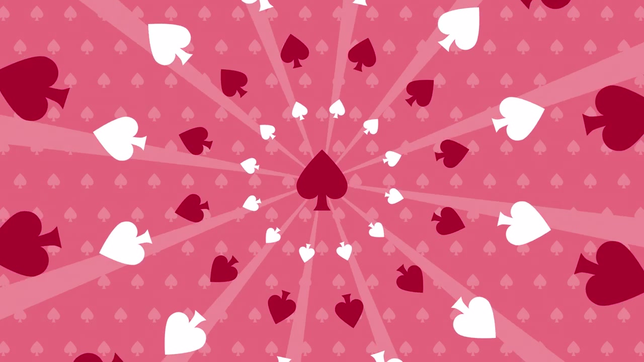 Sfondo con motivo di carte da gioco