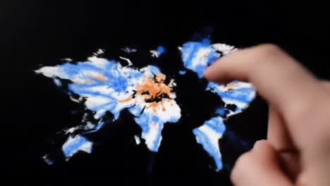 visual representation of global viral spread - an artistic interpretation featuring a world map highlighted with pathogens in various colors against a dark background