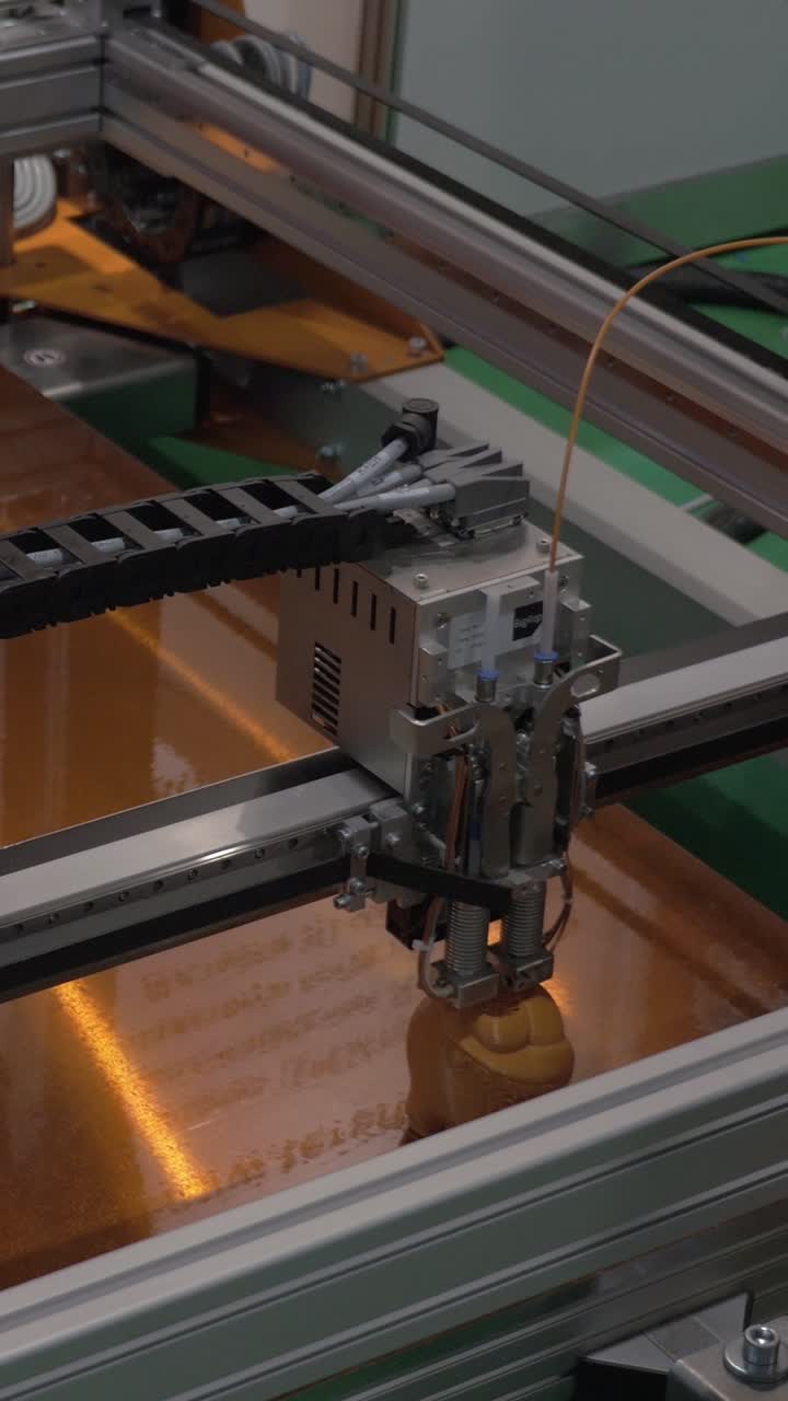 3D Printer Creating an Object with Additive Manufacturing Technology