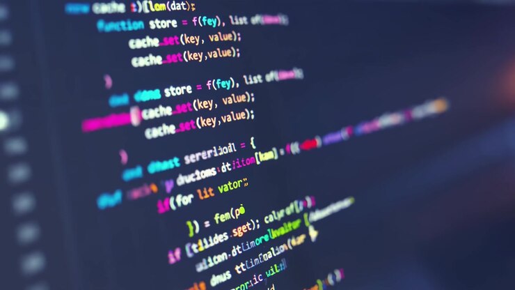 Software Code Scrolling on a Computer Screen