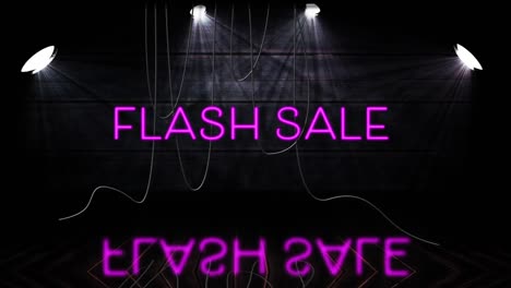 Pink-neon-Flash-Sale-text-