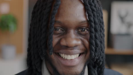 smiling man in office setting