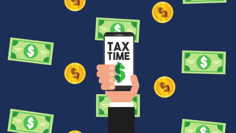 tax time with smartphone app