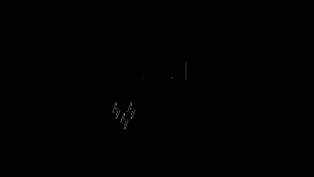Minimalist Animation of House and Electricity Icons