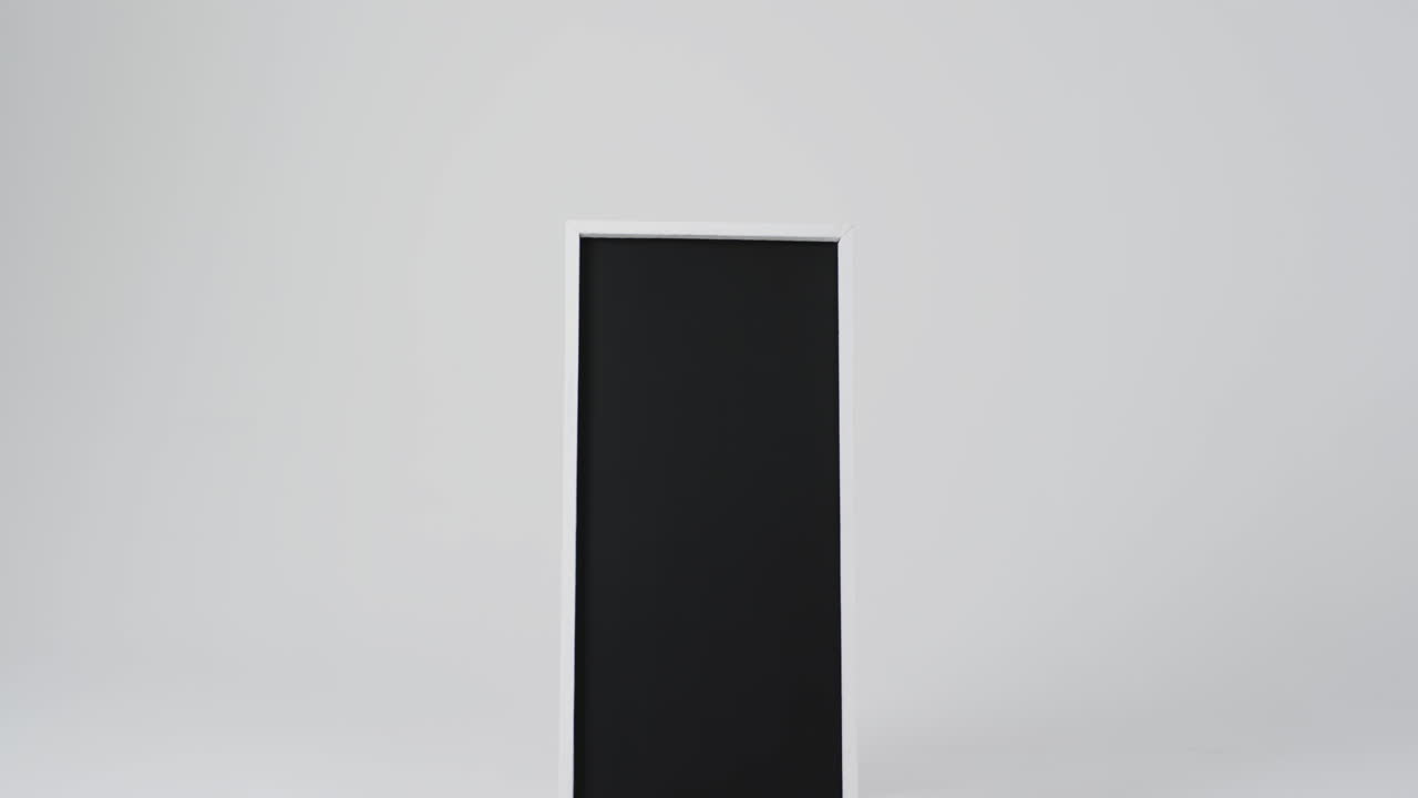 ⁇  배경 에 복사 공간 을 가진 블랙보드 표지판 의 비디오