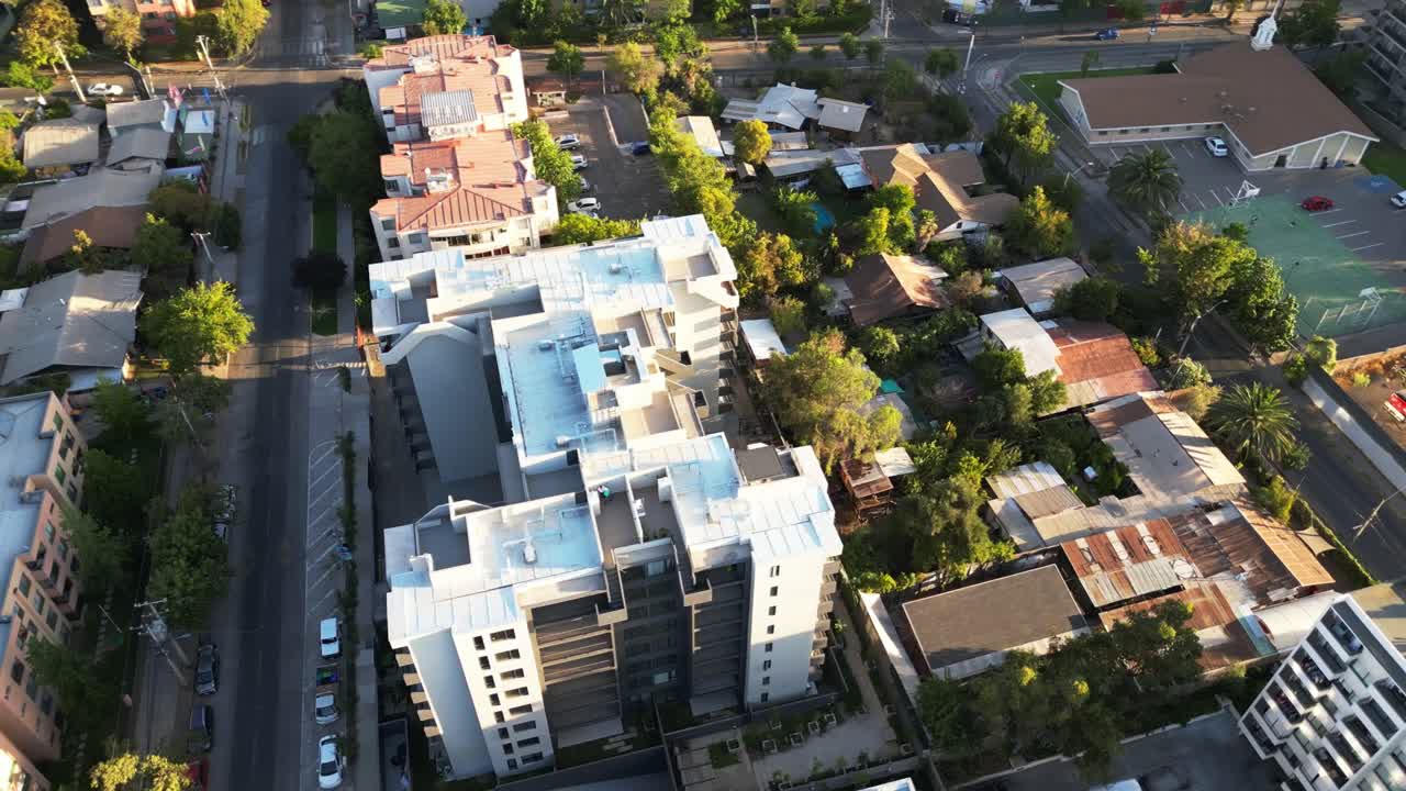 edificios en la comuna de florida, región metropolitana, país chile