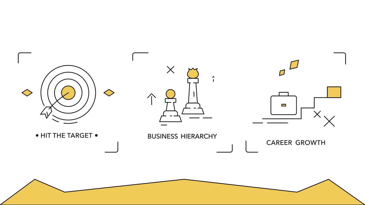 색 배경에 카 비즈니스 아이콘의 4k 비디오