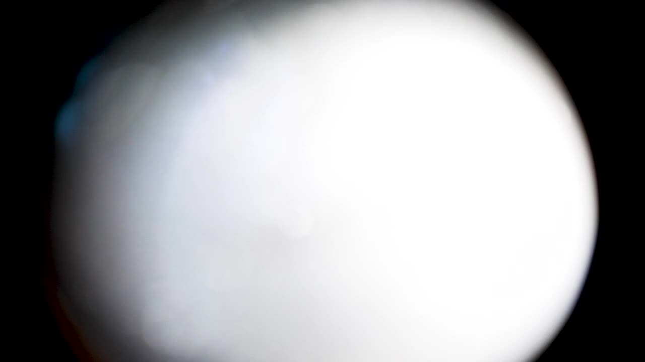 Abstract lens flare and blurred lights