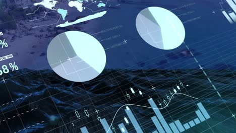 Animation-of-financial-data-processing-over-landscape