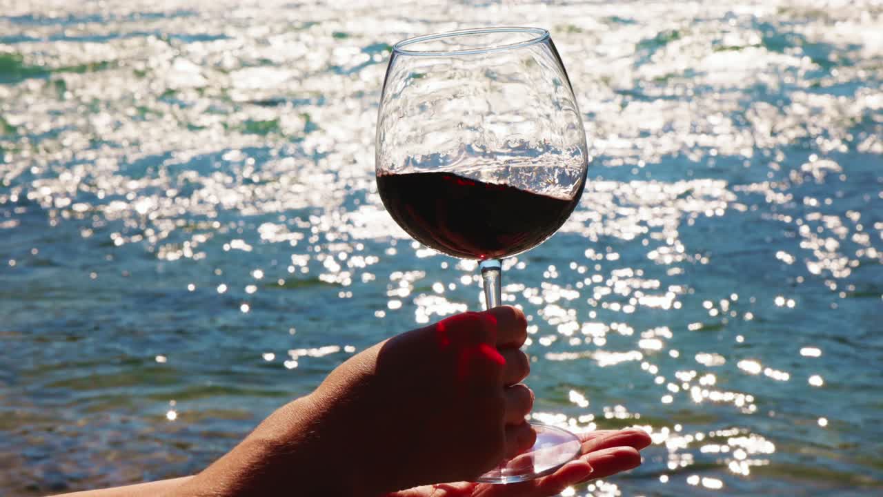 Red Wine by the River