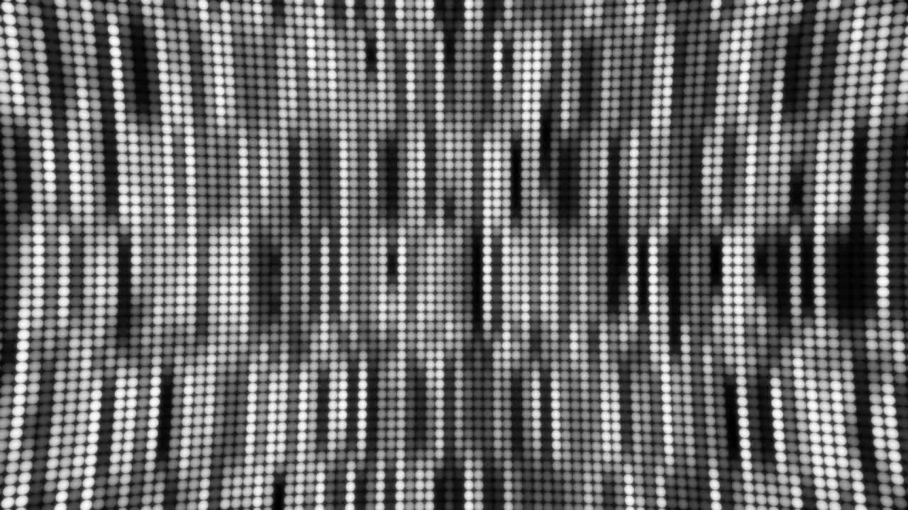 Shining silver lines bulbs balls led panel animated background