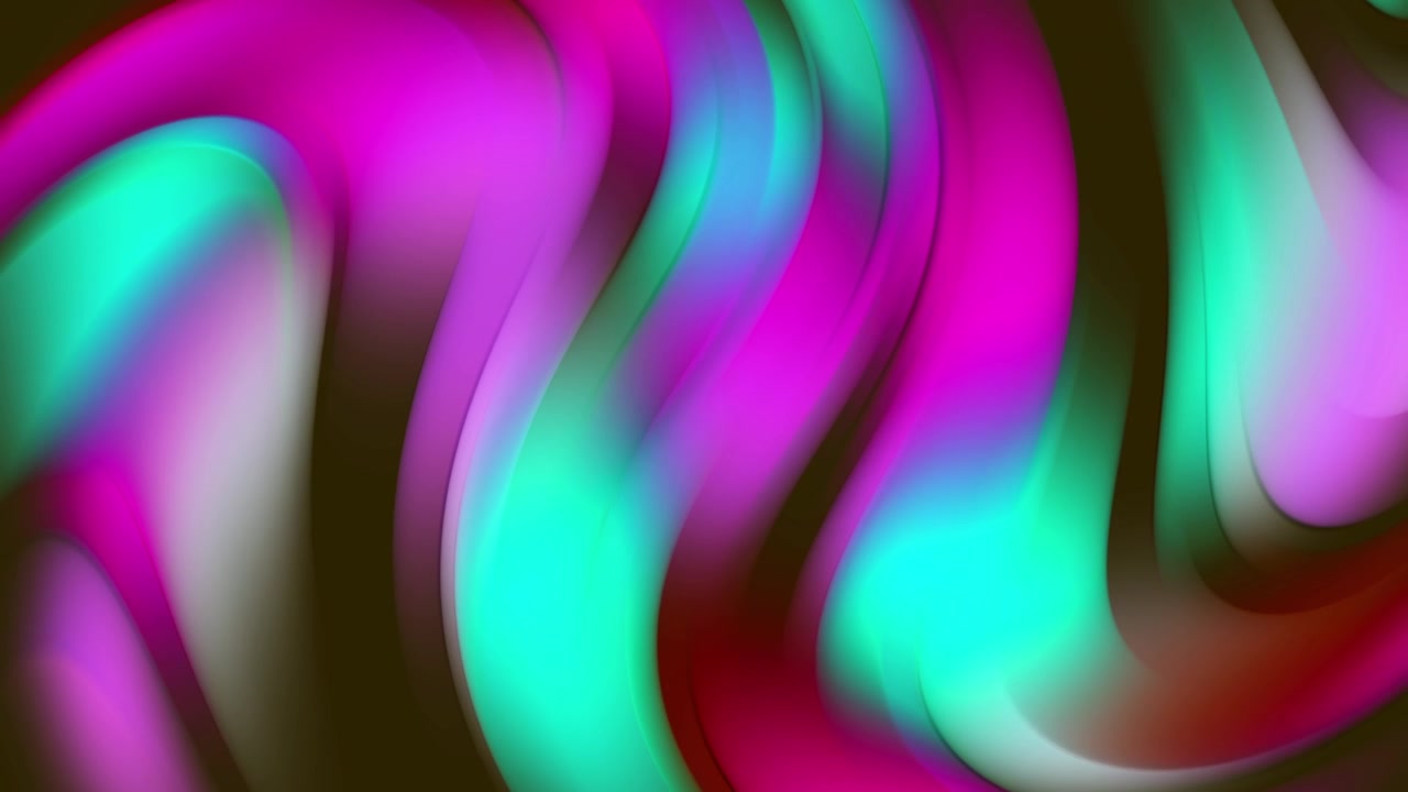Dynamic Abstract Liquid Gradient Background with Magenta and Cyan Colors