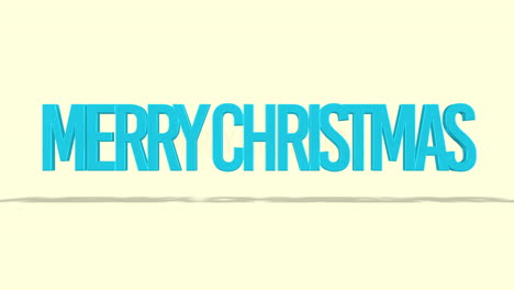 Rolling-Merry-Christmas-text-on-white-gradient-4