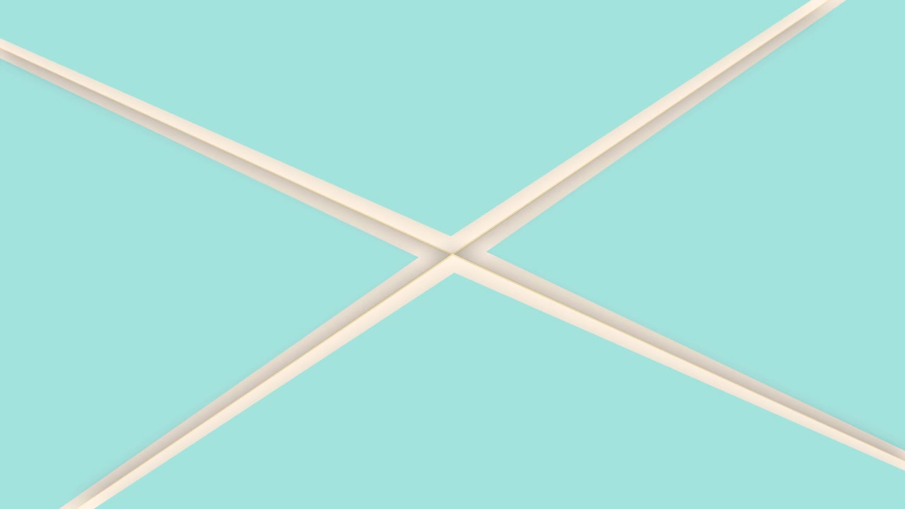 Abstract Geometric Animation with Expanding Pastel Shapes