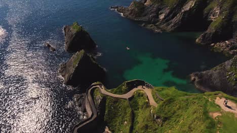 dunquin pier - dingle co.kerry - 4k cinematic drone footage 05-18