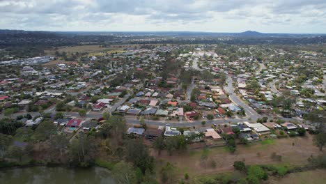 neighborhood in the town of waterford in logan city, queensland, australia