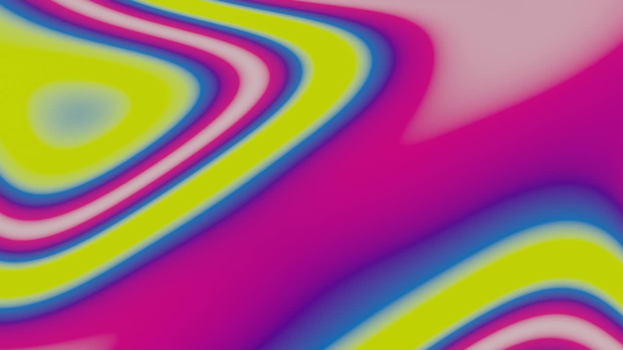 animación borrosa multicolor abstracta. bucle sin costuras