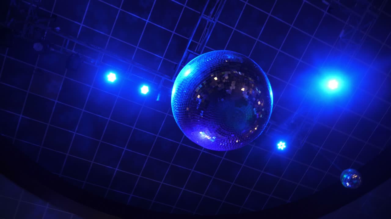 Disco Ball in Nightclub