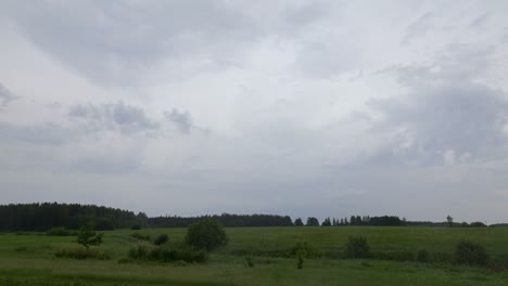 evening storm rain  cloud timelapse