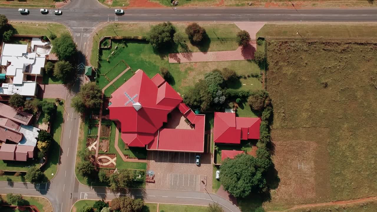 edificio de la iglesia moderna