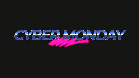 Cyber-Monday-Steel-Edition:-Vintage-Text-Against-Dark-Gradient