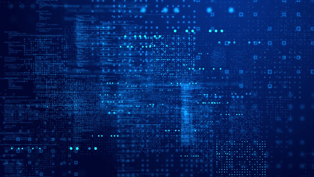 4k abstracte programmering code technologie loop achtergrond van softwareontwikkelaar