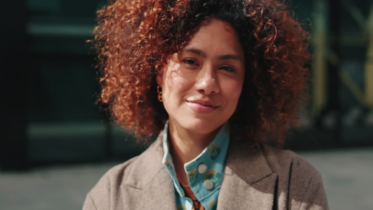 Portrait of a Confident Businesswoman in the City