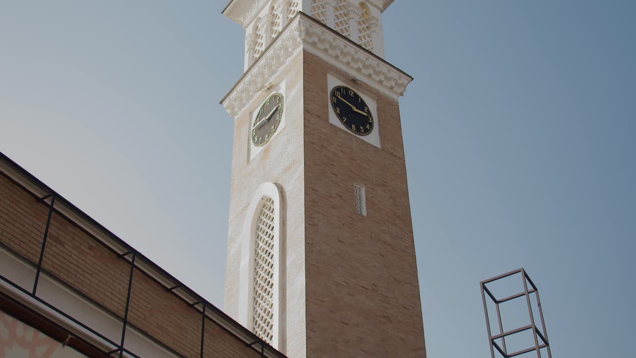Tashkent chimes located at the square of Amir Temur  - autumn in Uzbekistan