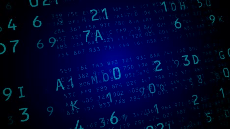 Simple digital background blue