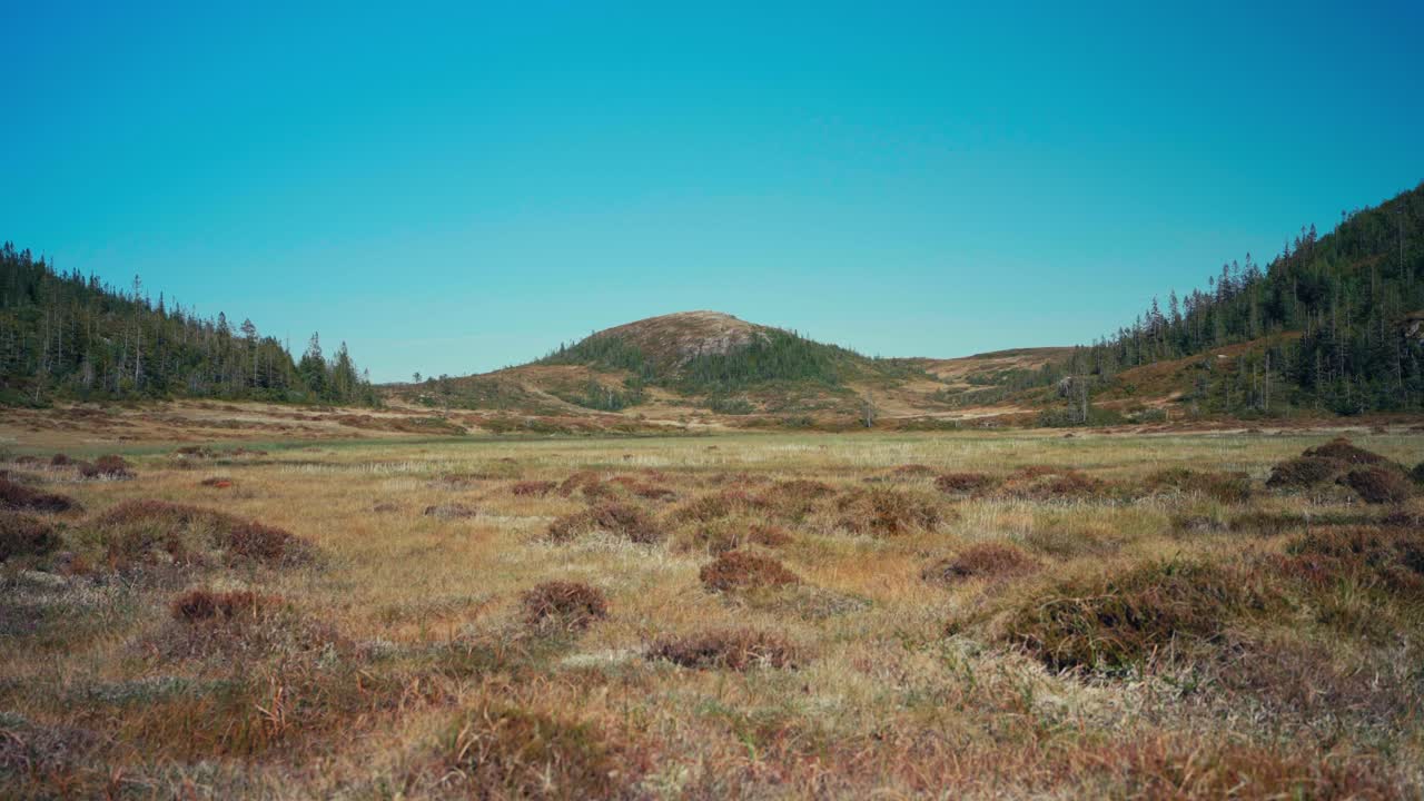 산악 산책 경로 seterdjupna에서 malitjønna 인 indre fosen, trøndelag, 노르웨이